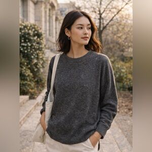 Theory Wool Cashmere Medium Lightweight  Sweater